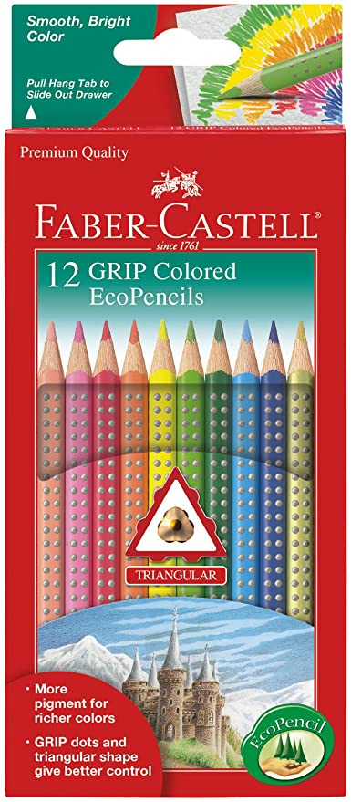 Faber Castell Metallic Colored EcoPencils 12 count