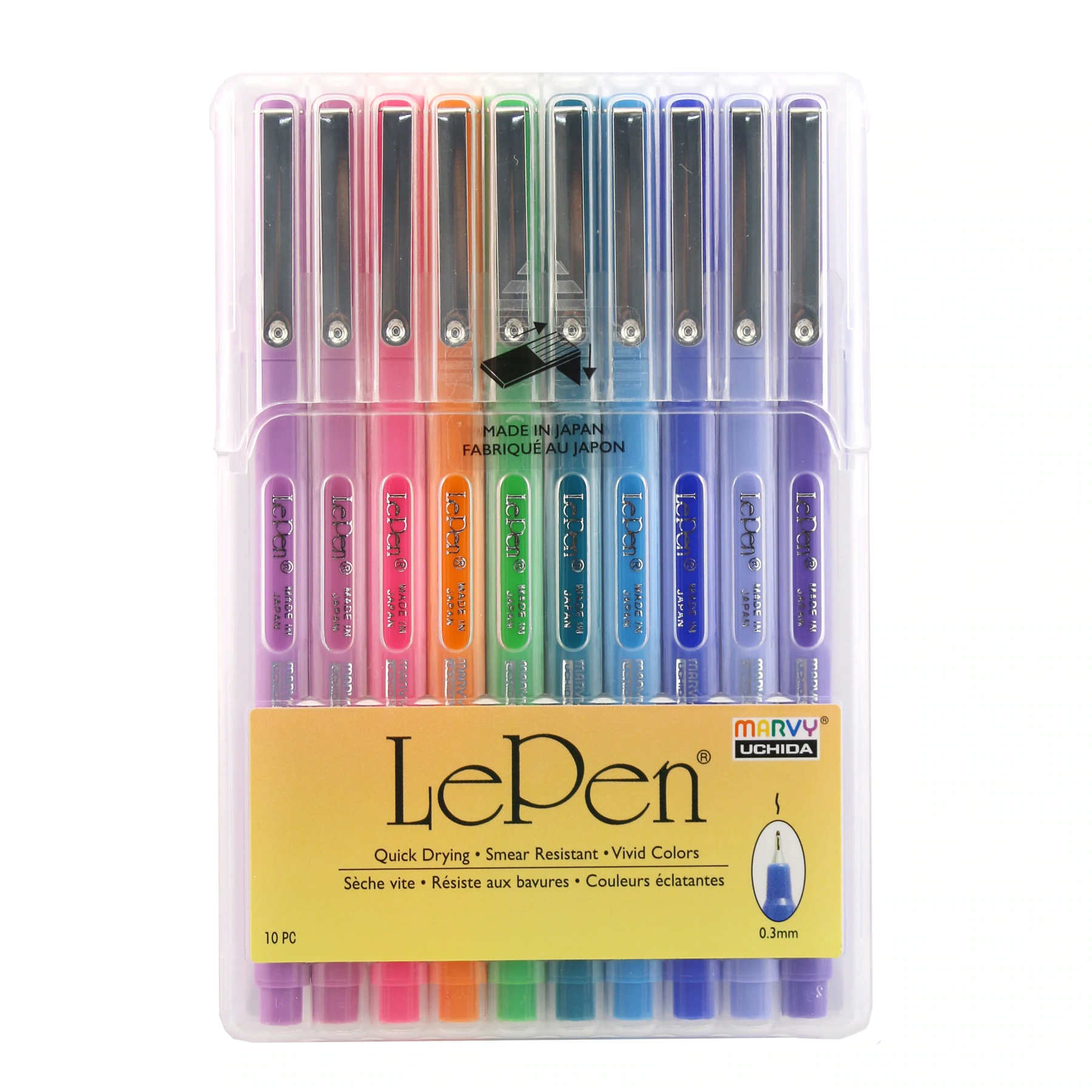  Premium Felt Tip Pen - STABILO Pen 68 Wallet of 24 Assorted  Colours : Arts, Crafts & Sewing