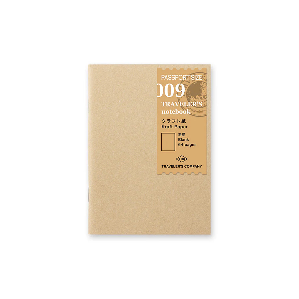 TRAVELER'S Notebook Passport -  009 Kraft Paper Notebook