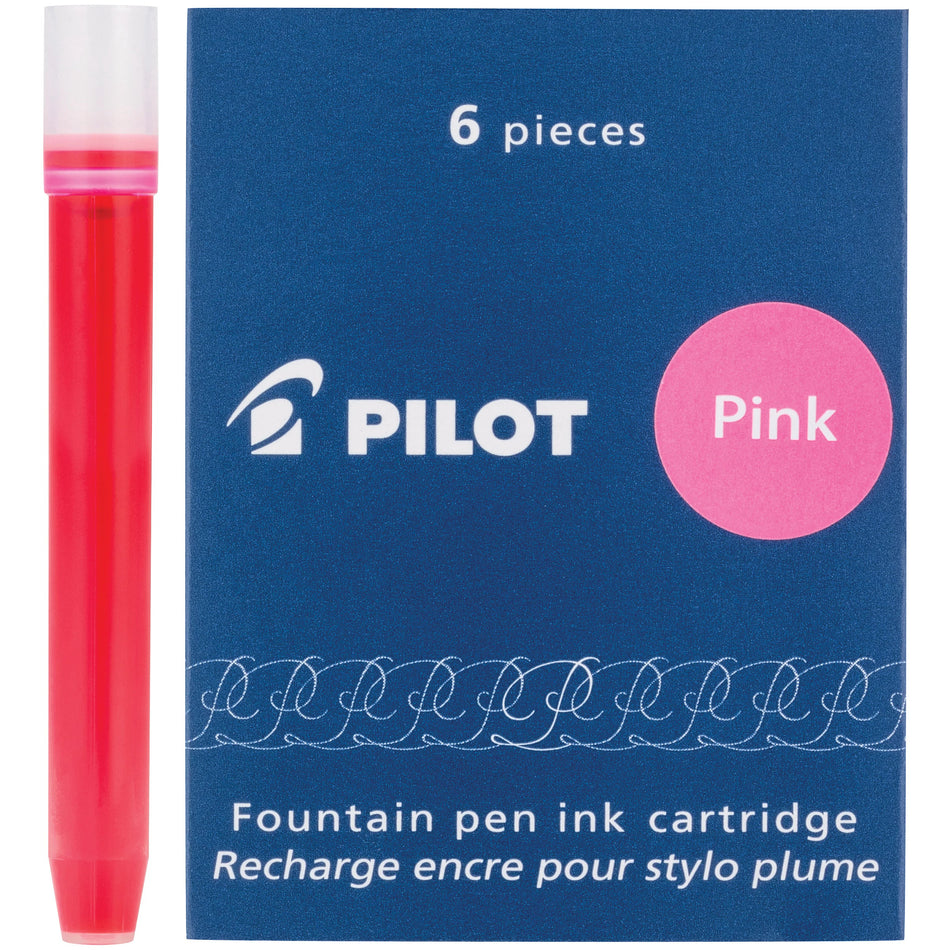 Pilot/Namiki Fountain Pen Cartridges - Pink