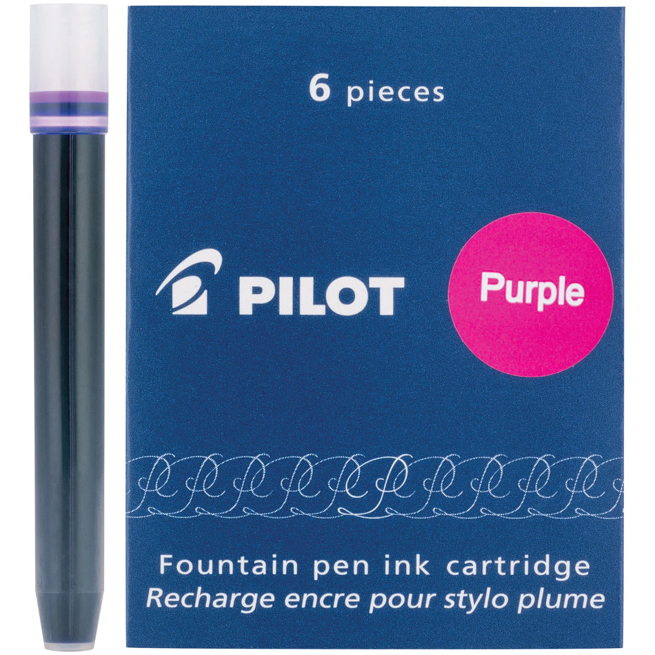 Pilot/Namiki Fountain Pen Cartridges - Purple