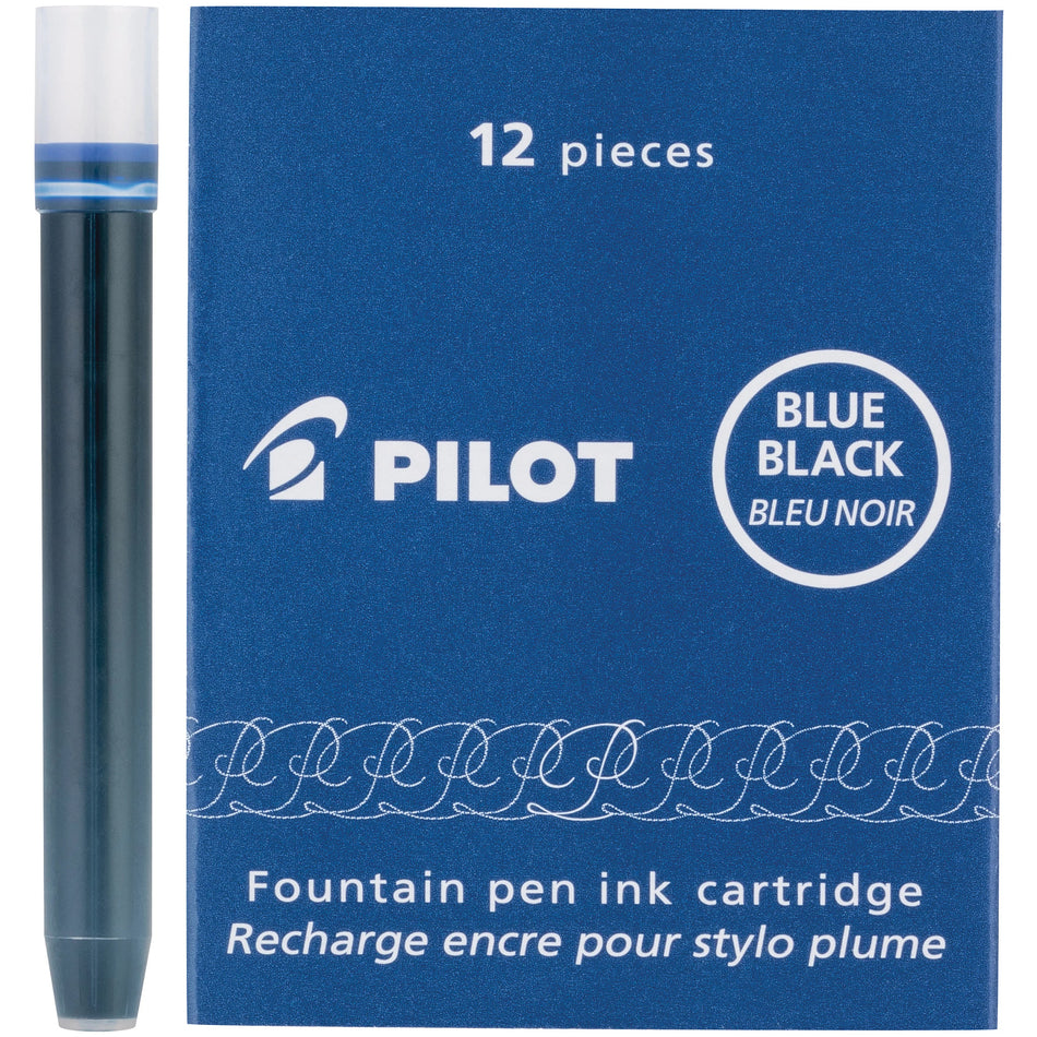 Pilot/Namiki Fountain Pen Cartridges - Blue/Black