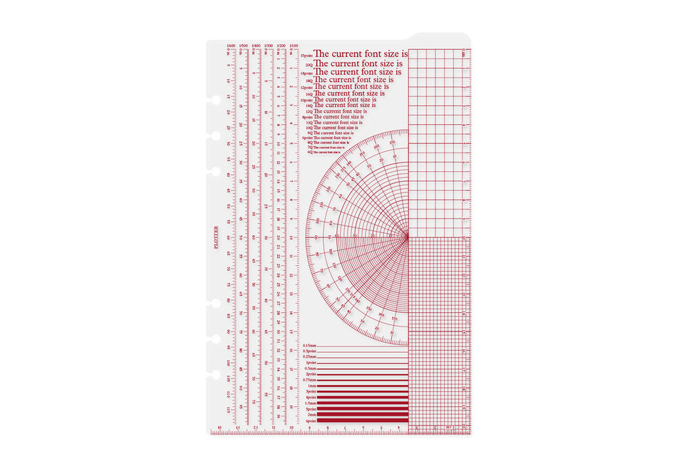 Plotter A5 Ruler Pad