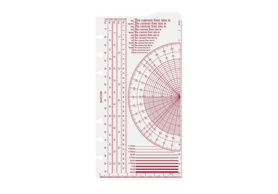 PLOTTER Bible Ruler Pad