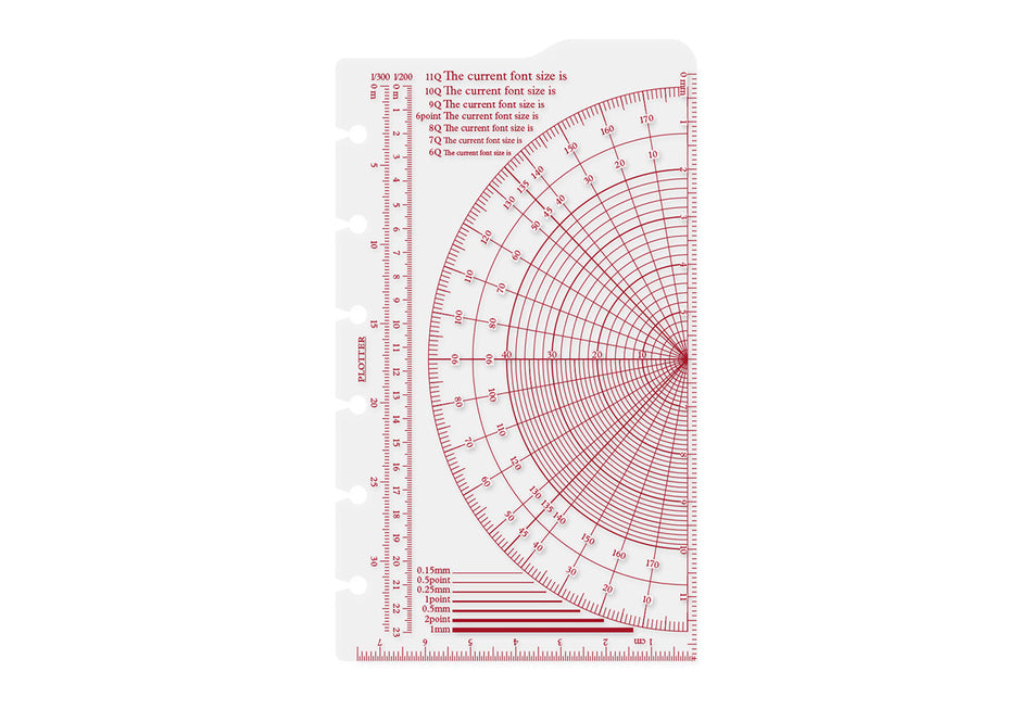 PLOTTER Mini Ruler Pad