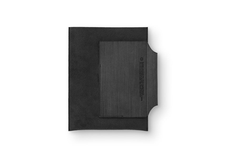 PLOTTER Leather Binder Case - (Bible Size) Black