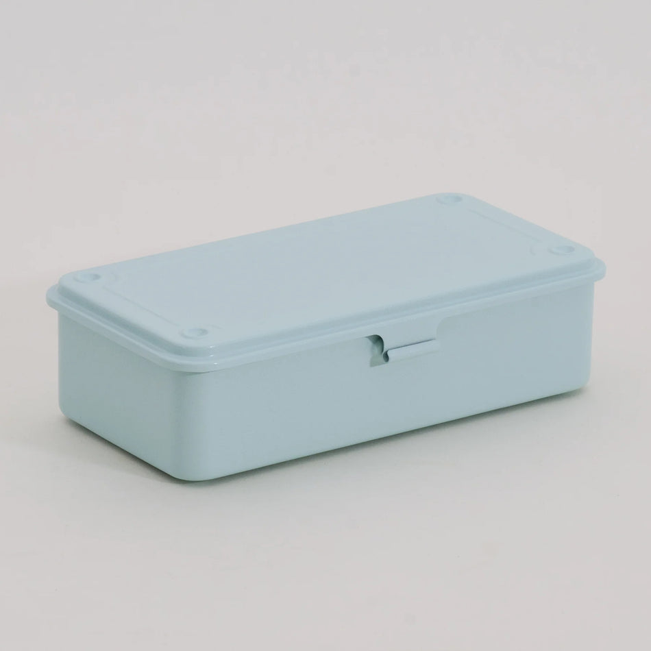 Toyo Steel Co. Steel Stackable Storage Box T-190 - Glacier