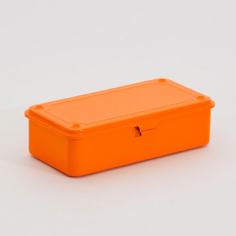 Toyo Steel Co. Steel Stackable Storage Box T-190 - Orange