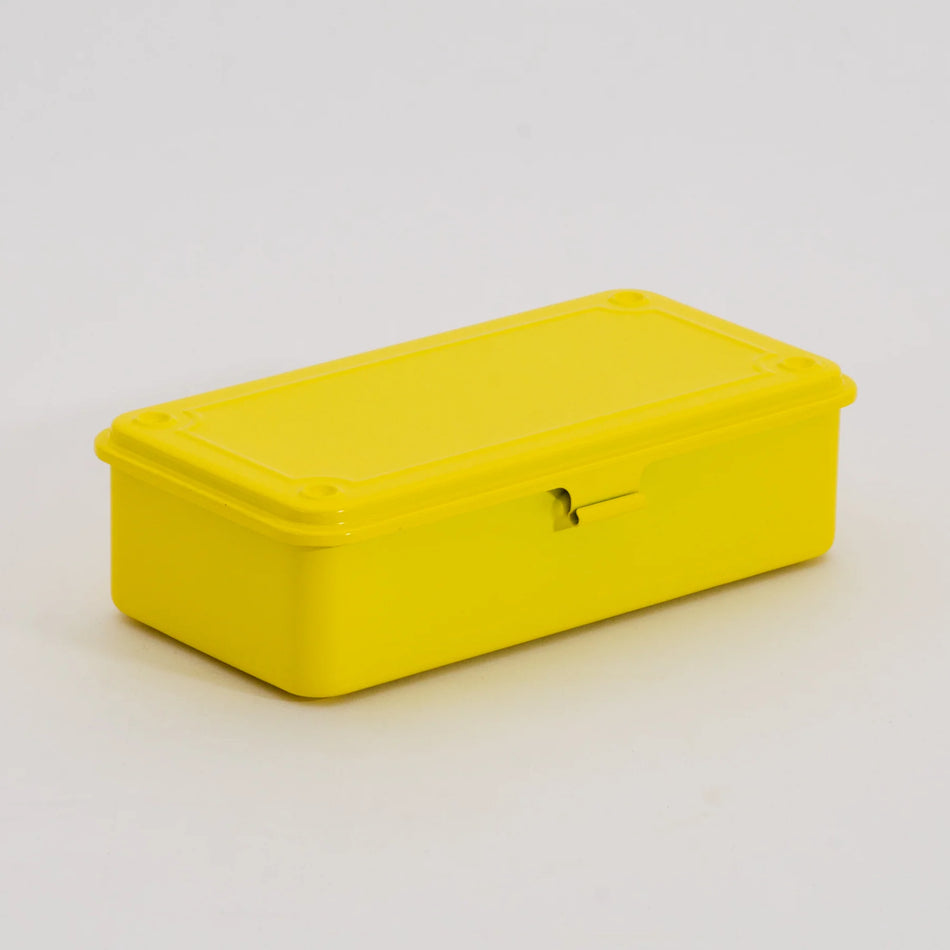 Toyo Steel Co. Steel Stackable Storage Box T-190 - Ameico Yellow