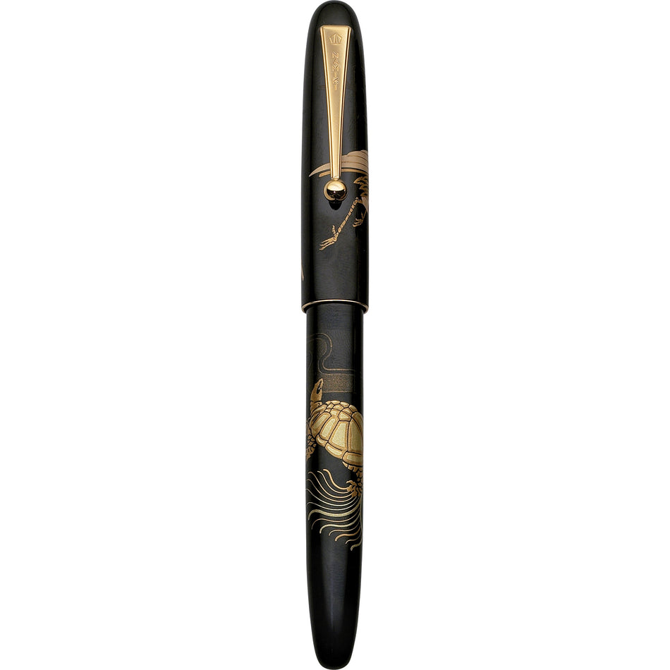 Namiki Nippon Art Fountain Pen - Crane and Turtle