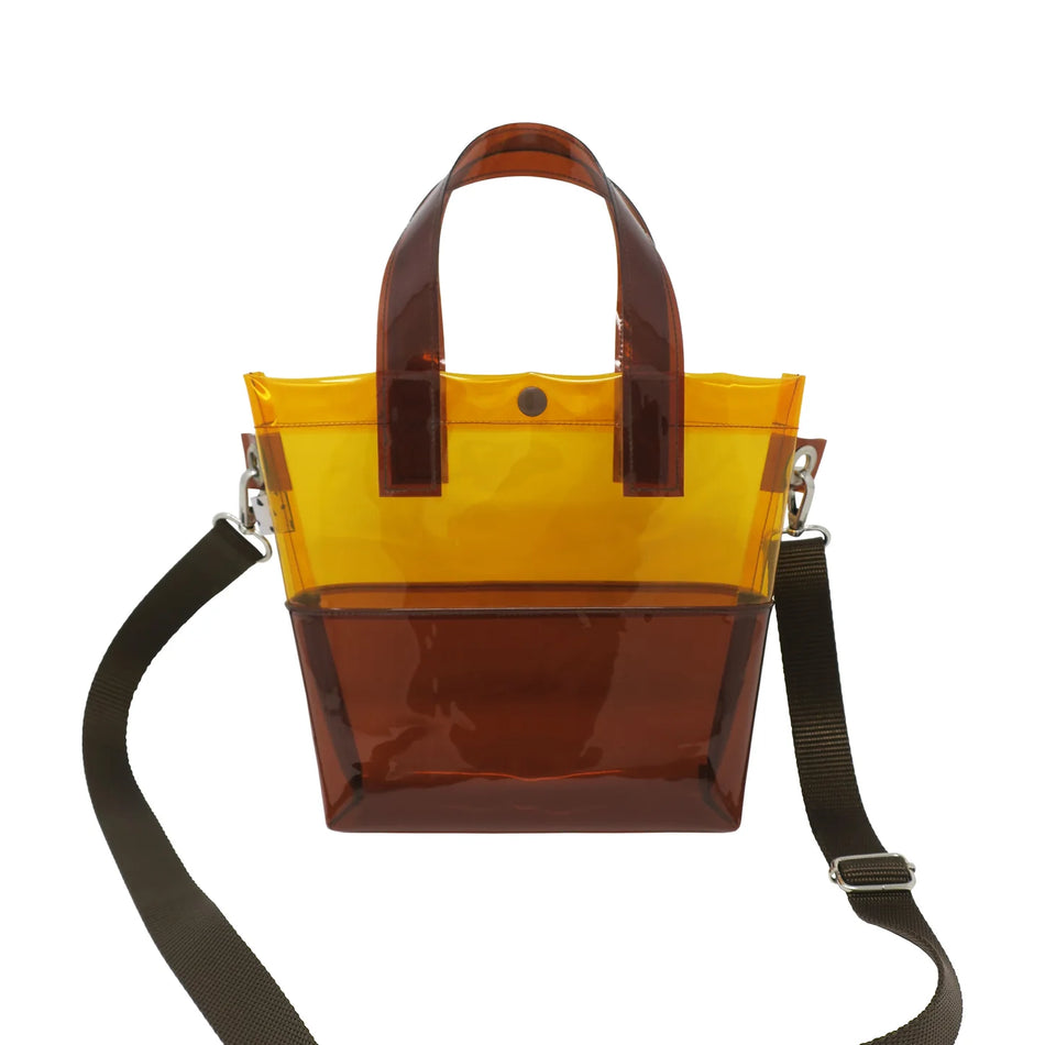 Kate Corn Amber & Brown Handle Bag