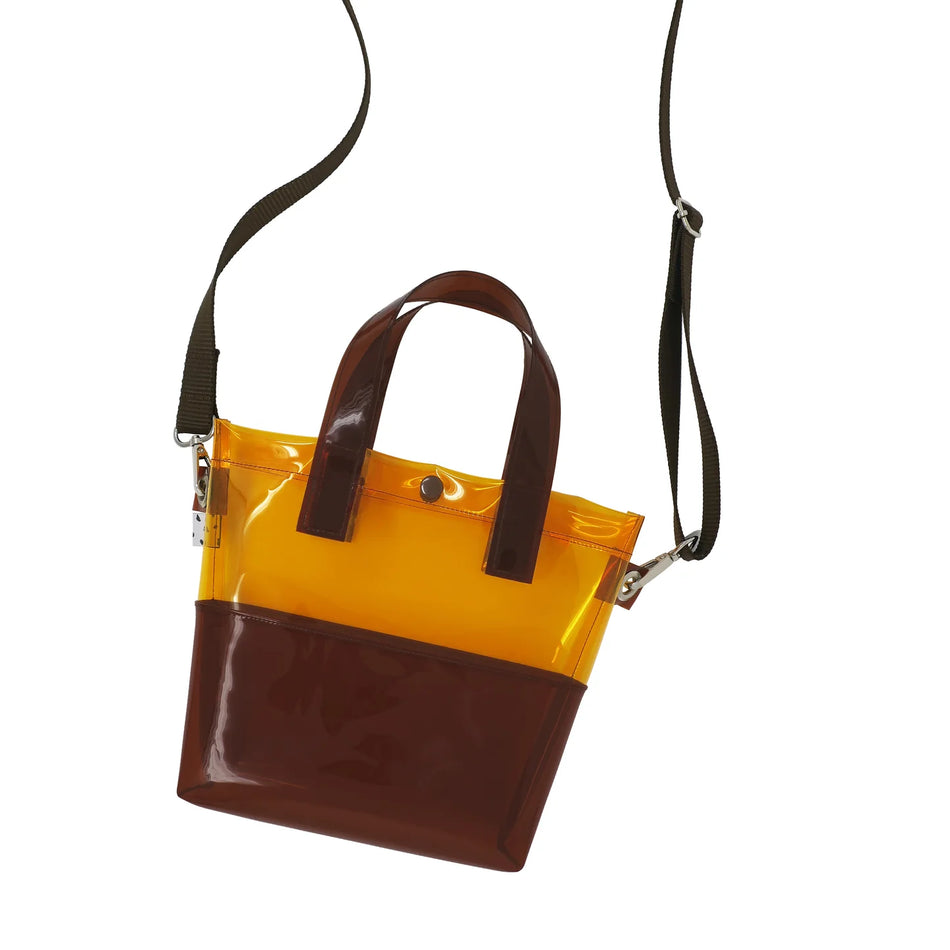 Kate Corn Amber & Brown Handle Bag