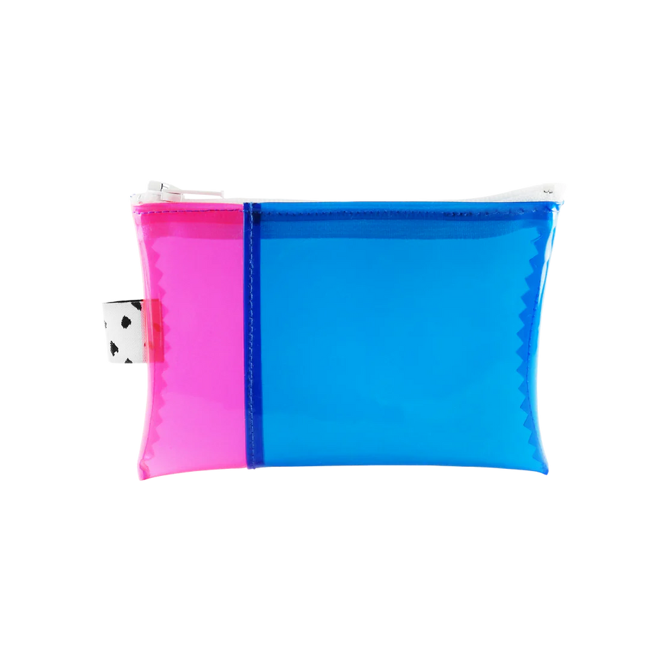 Kate Corn Pink & Blue Jelly Wallet