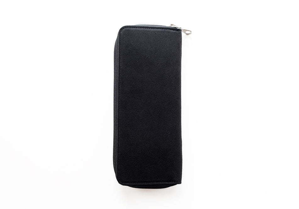 PLOTTER Long Zipper Pen Case Black