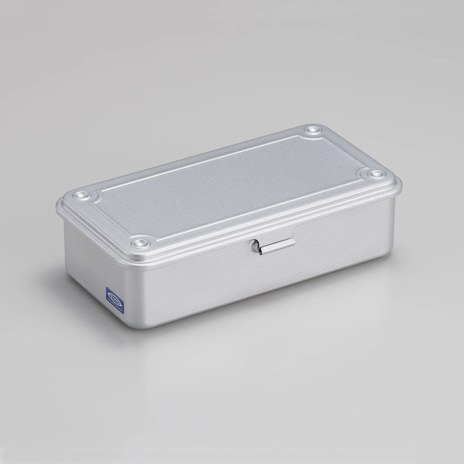 Toyo Steel Co. Steel Stackable Storage Box T-190 - Silver