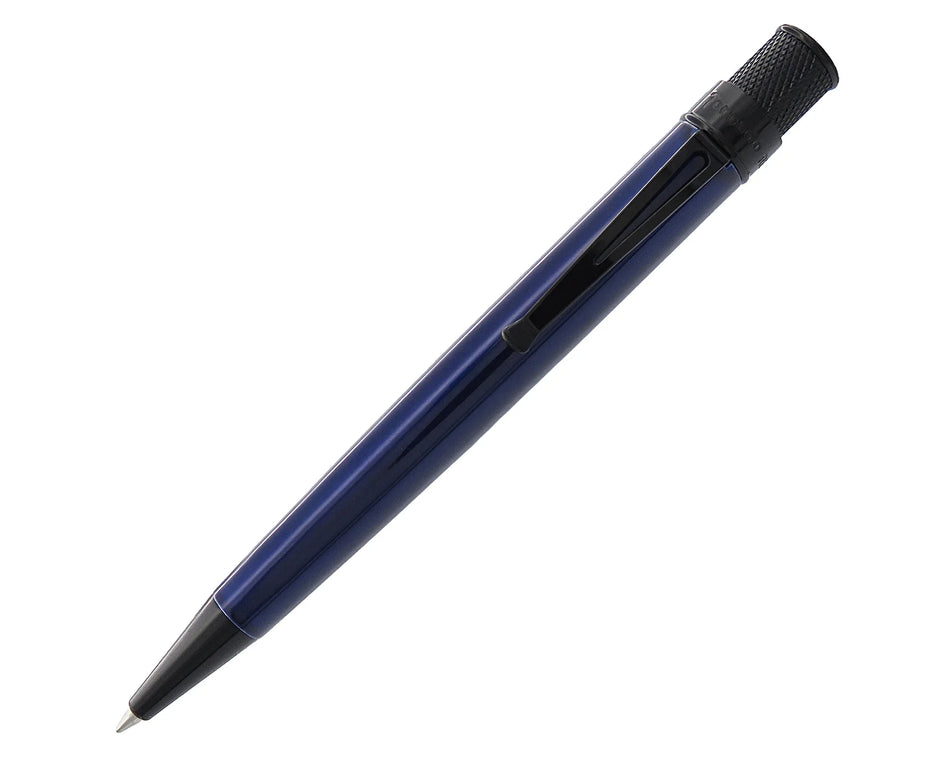 Retro 51 Tornado Stealth - Blue Black Rollerball