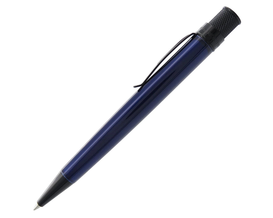 Retro 51 Tornado Stealth - Blue Black Rollerball