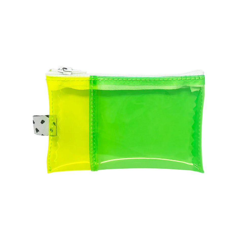 Kate Corn Yellow & Green Jelly Wallet