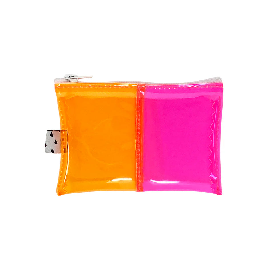 Kate Corn Orange & Pink Jelly Wallet