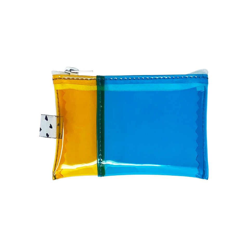 Kate Corn Amber & Teal Jelly Wallet