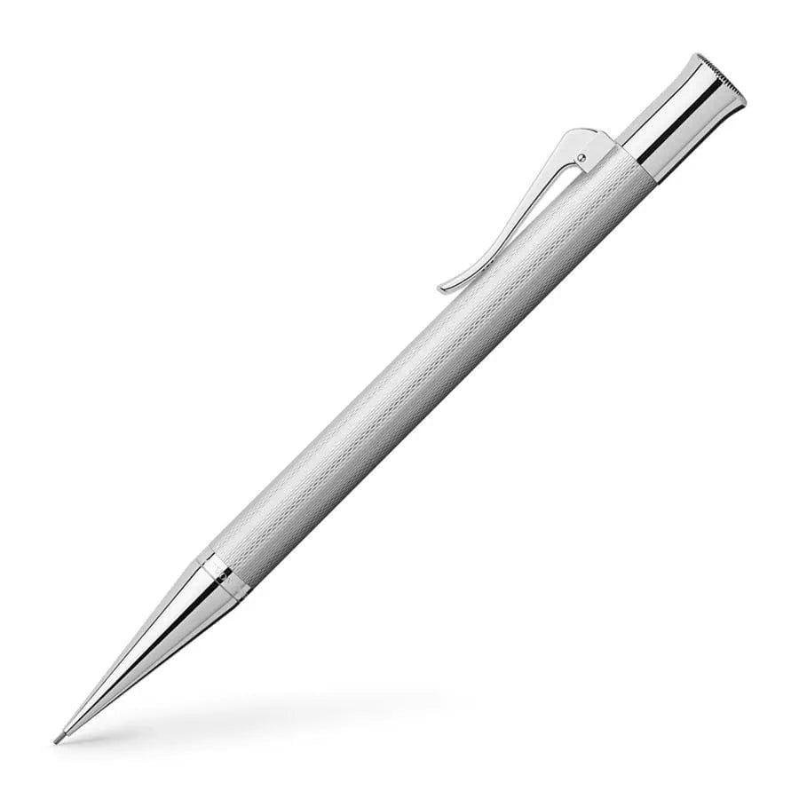 Graf Von Faber Castell Guilloche Mechanical Pencil -  Barley Rhodium (0.7)