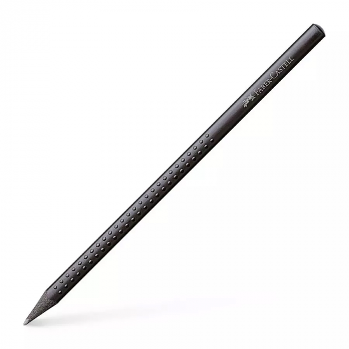 Faber-Castell Grip 2001 Graphite Pencil Black - Black