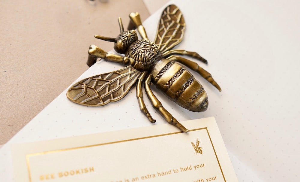 Esterbrook Bee Page Holder - Brass