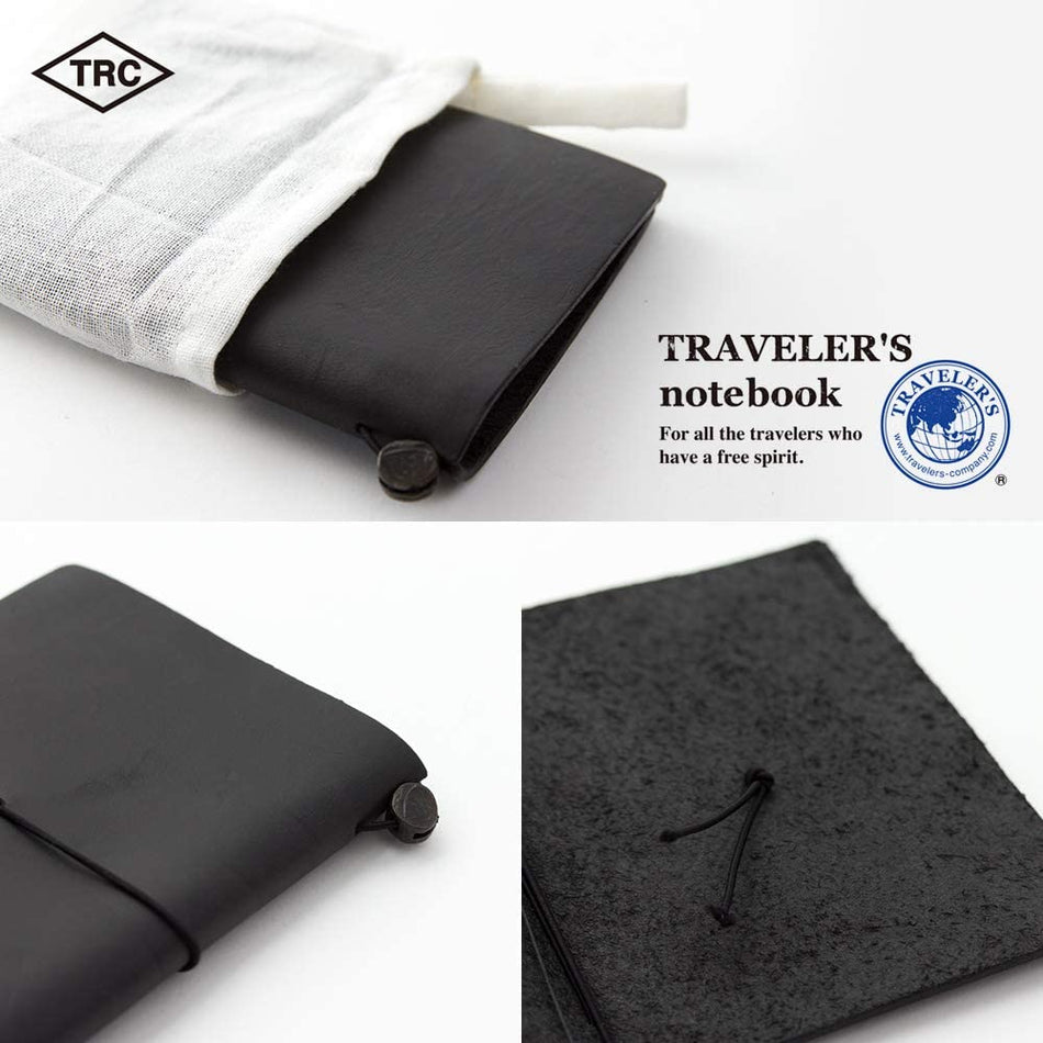 TRAVELER'S Notebook Passport Size - Black