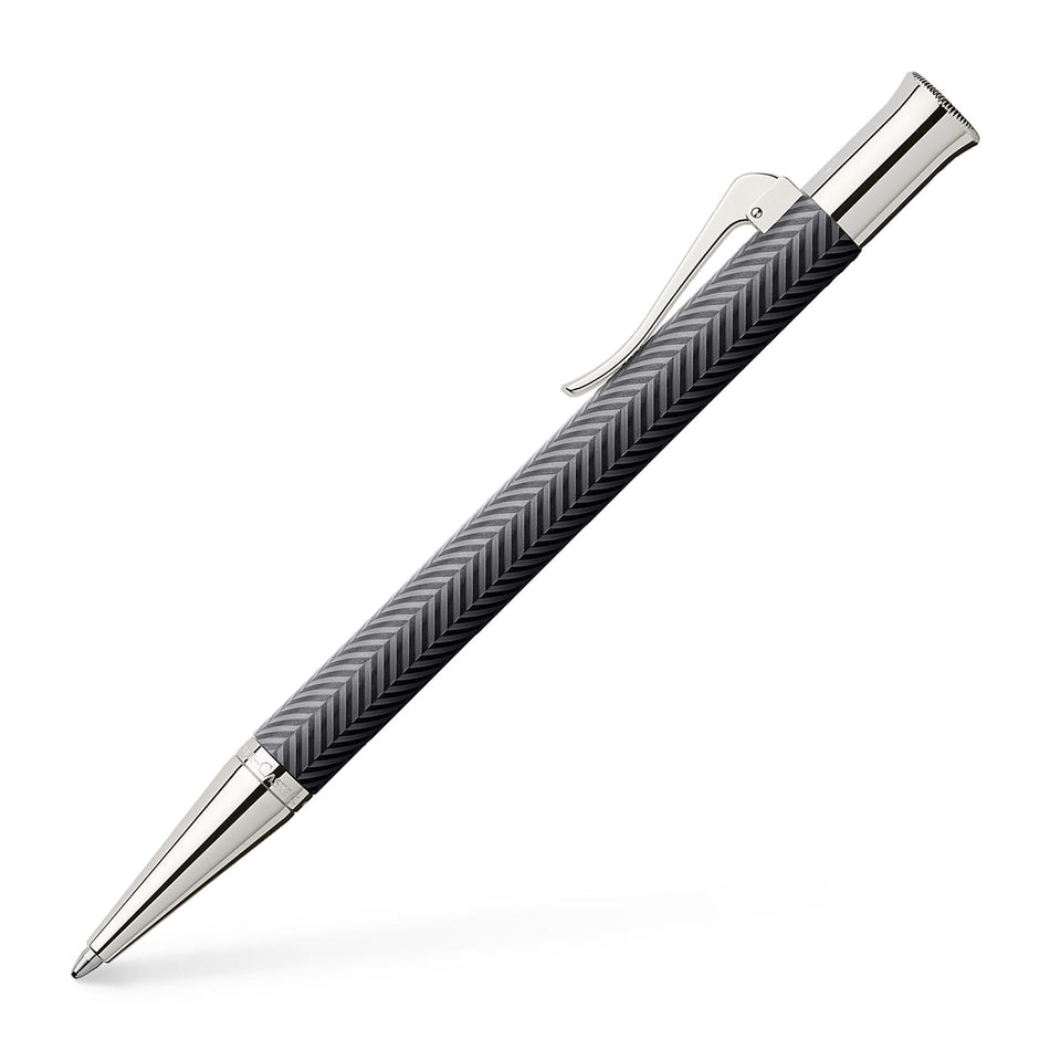 Graf Von Faber Castell Guilloche Ballpoint - Cisele Anthracite