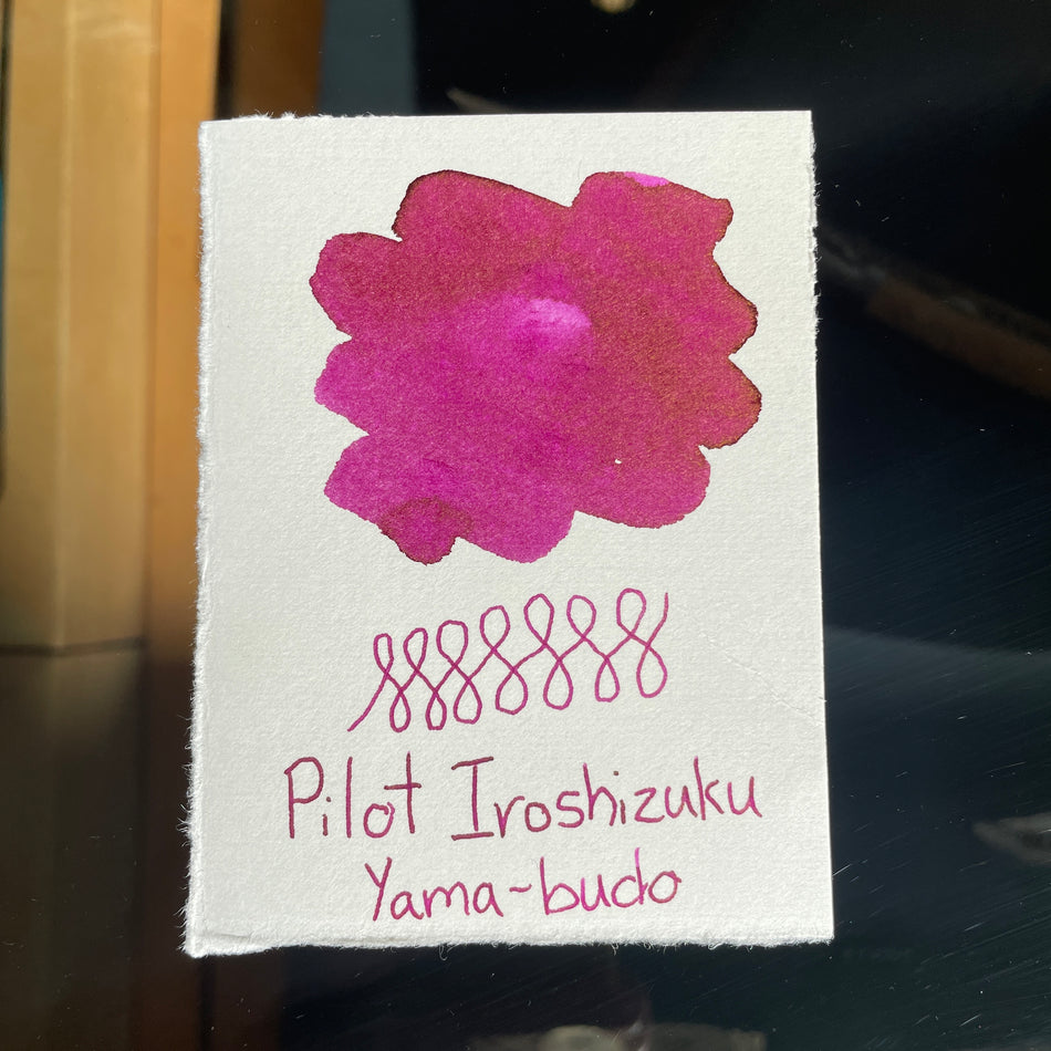 Pilot Iroshizuku Bottled Fountain Pen Ink (50ml) - Crimson Glory Vine (Yama-Budo)