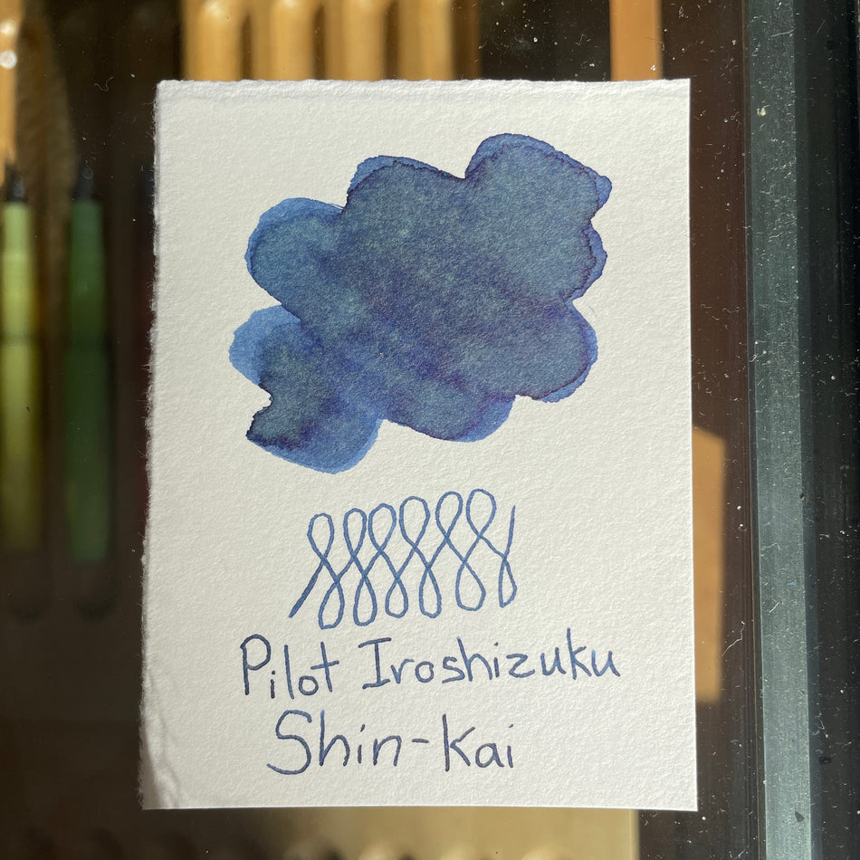 Pilot Iroshizuku Bottled Fountain Pen Ink (50ml) - Deep Sea (Shin-Kai)