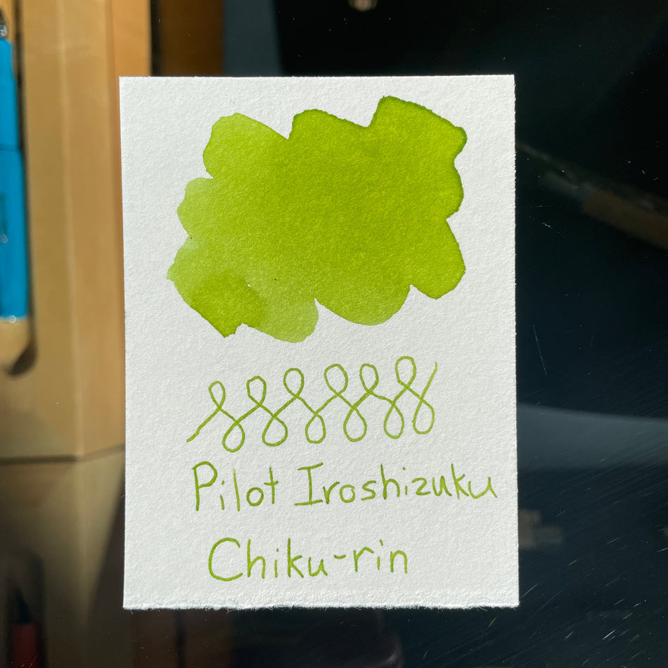 Pilot Iroshizuku Bottled Fountain Pen Ink (50ml) - Bamboo Forest (Chiku-Rin)