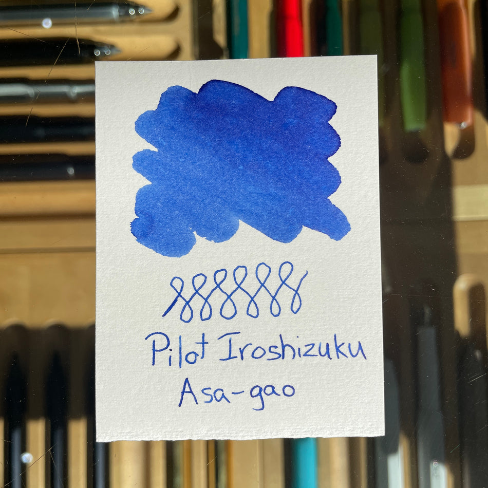 Pilot Iroshizuku Bottled Fountain Pen Ink (50ml) - Morning Glory (Asa-Gao)