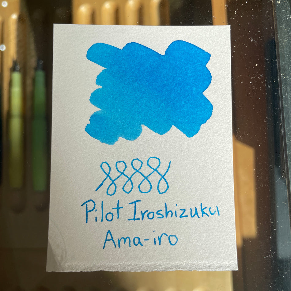 Pilot Iroshizuku Bottled Fountain Pen Ink (50ml) - Sky Blue (Ama-iro)