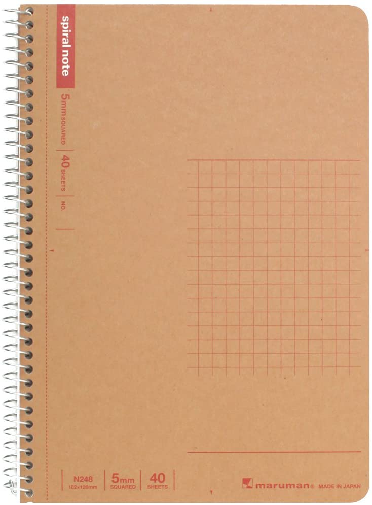 Maruman Spiral Notebook 40 Sheets B5