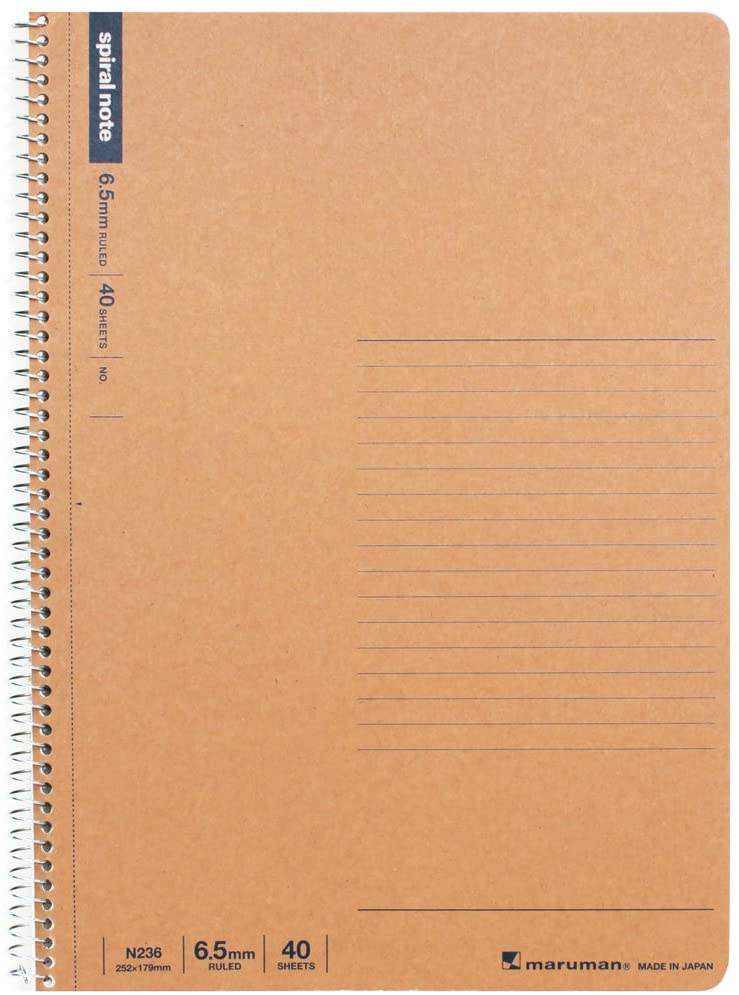 Maruman Spiral Notebook 40 Sheets B5