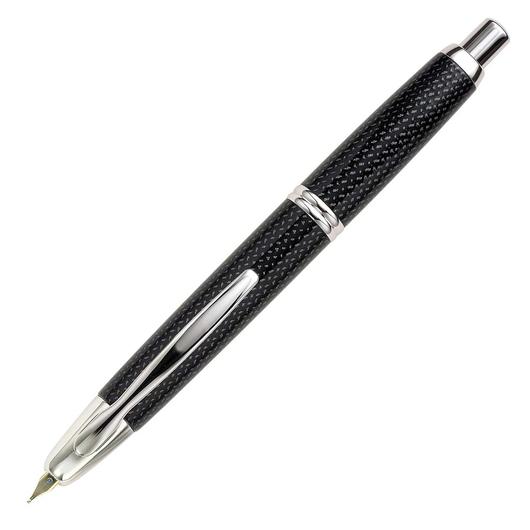 Pilot Vanishing Point Fountain Pen - Black Carbonesque