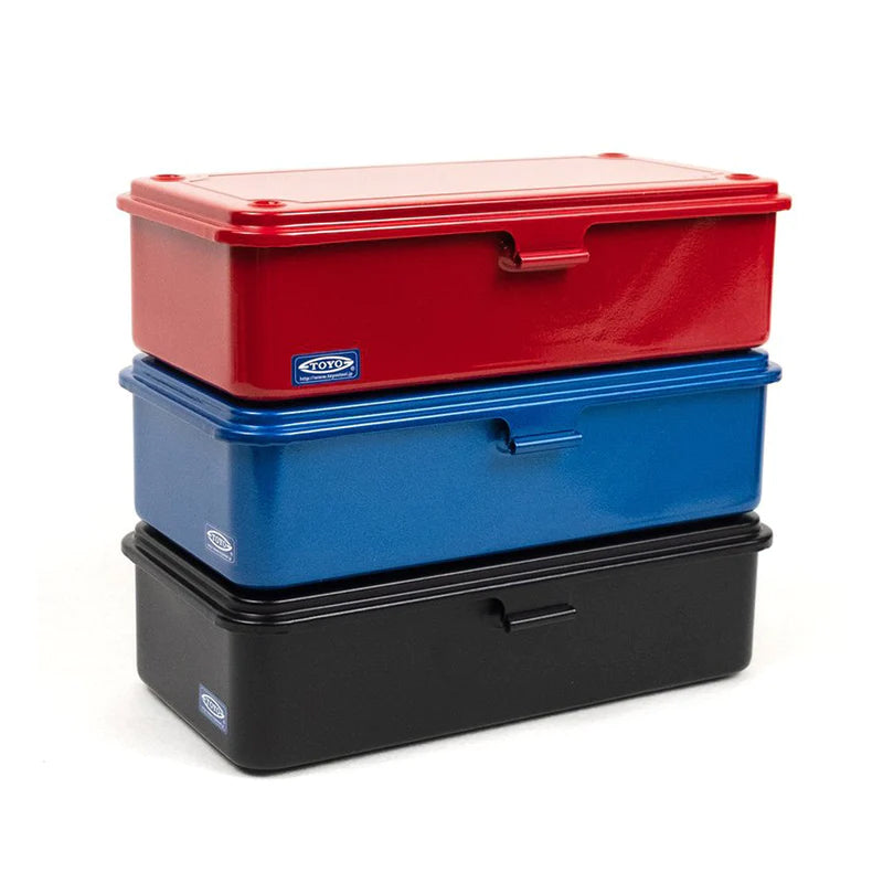 Toyo Steel Co. Japanese Stackable Steel Boxes - Summer Emerald